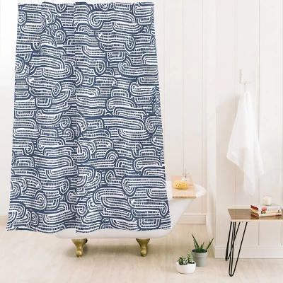 Dash and Ash Drift Shower Curtain Blue - Deny Designs Dash And Ash Drift Shower Curtain Blue - Deny Designs -Bathroom Products Store GUEST ceeb6a08 7d36 4a7e bde8 594cf4abb8e5