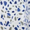 Terrazzo PEVA Shower Curtain Blue - SKL Home 2 Terrazzo PEVA Shower Curtain Blue - SKL Home -Bathroom Products Store GUEST cf0d57ef 8e43 4b2c 936a 1dd146baddc1