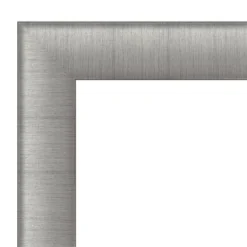 43" X 32" Non-Beveled Elegant Bathroom Wall Mirror Brushed Pewter - Amanti Art -Bathroom Products Store GUEST d2ce7b34 cd11 4558 a19a e4d891b02e4e 1