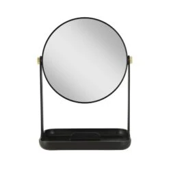 10.5" Round Back To School Makeup Mirror With Accessory Tray And Phone Holder - Zadro 7 10.5" Round Back To School Makeup Mirror With Accessory Tray And Phone Holder - Zadro -Bathroom Products Store GUEST d3558395 b753 411d a9ea 3c8ac1b9f284