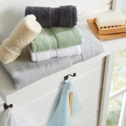 100% Cotton Solid Color Quick Dry Bath Towel Set -Bathroom Products Store GUEST d3daf5a5 531c 42b6 abc3 40173438bb6f