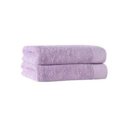 6pc Signature Turkish Cotton Bath Towel Set Lilac - Enchante Home -Bathroom Products Store GUEST d6a9e241 9242 4157 a690 664c07faaed5