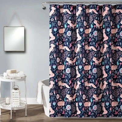 72"x72" Kids' Pixie Fox Shower Curtain - Lush Décor 72"x72" Kids' Pixie Fox Shower Curtain - Lush Décor -Bathroom Products Store GUEST d72bff19 2684 4c11 a0ec 012905cd40ef