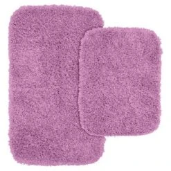 2pc Jazz Shaggy Washable Nylon Bath Rug Set - Garland -Bathroom Products Store GUEST d73a5030 48b0 4dd6 9c3b 3aaaeb399ac1