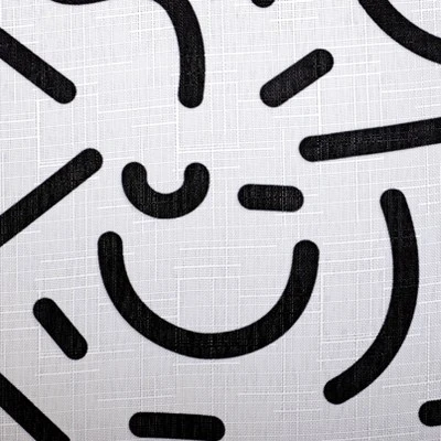 Symbols Shower Curtain Black/White - Moda at Home Symbols Shower Curtain Black/White - Moda At Home -Bathroom Products Store GUEST d86bf614 b5d1 4fea a9a6 c4a0dc8e2b4e