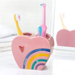 3pc Rainbow Hearts Bathroom Accessories Set - Allure Home Creations -Bathroom Products Store GUEST d87bc3eb d6fa 45ca 8f1d dffbab4812ac