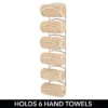 MDesign Metal Wall Mount Bathroom Towel Rack Holder, 6 Levels -Bathroom Products Store GUEST d9030cd9 c349 4b36 9622 9810d5863070