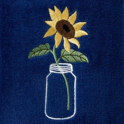 2pk Sunflower in a Jar Hand Towel Blue - SKL Home 2pk Sunflower In A Jar Hand Towel Blue - SKL Home -Bathroom Products Store GUEST da45d14e 80b0 4321 a4b2 fa74146e1c17