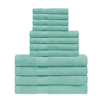 Modern Eco-Friendly Cotton Absorbent 12-Piece Assorted Towel Set - Blue Nile Mills Modern Eco-Friendly Cotton Absorbent 12-Piece Assorted Towel Set - Blue Nile Mills -Bathroom Products Store GUEST db30e2dc 64ca 4e26 8e2a c8c011623188