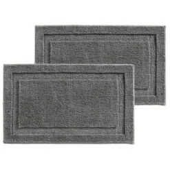 MDesign Soft Microfiber Non-Slip Spa Mat Rug, 34" X 21" -Bathroom Products Store GUEST dbaceb4a 8261 4397 9a66 15aa29b3aea3