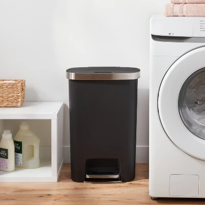 Plastic Locking Lid Step Trash Can Black - Brightroom™" Plastic Locking Lid Step Trash Can Black - Brightroom™" -Bathroom Products Store GUEST ddde31b9 ed43 4065 bb5c 108f779bff4b