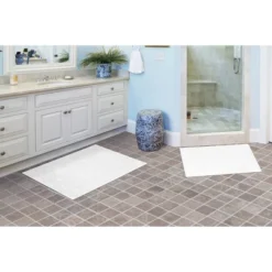 2pc Queen Cotton Washable Bath Rug Set - Garland -Bathroom Products Store GUEST ded2711a d013 438d 8ee3 243d856cae97