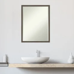 Amanti Art Svelte Petite Bevel Wood Bathroom Wall Mirror 9 Amanti Art Svelte Petite Bevel Wood Bathroom Wall Mirror -Bathroom Products Store GUEST df40cf33 7ed3 4d2c b70c 27032bb55886