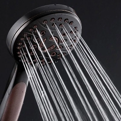 High Pressure 6 Setting Luxury Handheld Shower Head with Extra Wall Bracket Oil Rubbed Bronze - Aquabar High Pressure 6 Setting Luxury Handheld Shower Head With Extra Wall Bracket Oil Rubbed Bronze - Aquabar -Bathroom Products Store GUEST df781814 617a 4c43 ac86 feda8d906cf5