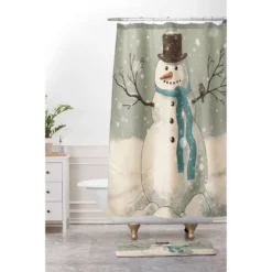 24"x36" Snowman Bath Mat Light Green - Deny Designs 3 24"x36" Snowman Bath Mat Light Green - Deny Designs -Bathroom Products Store GUEST dfa16813 761e 4ee9 9f20 c33b8006ebd8