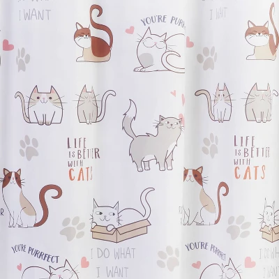 Love My Cats Shower Curtain - SKL Home Love My Cats Shower Curtain - SKL Home -Bathroom Products Store GUEST e10eb209 21aa 47aa 9448 d7f8ef456753