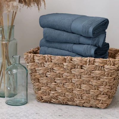Set Of 4 Bath Towels, 100% Super Plush Premium Cotton - Becky Cameron Set Of 4 Bath Towels, 100% Super Plush Premium Cotton - Becky Cameron -Bathroom Products Store GUEST e2b6a9c5 f83a 46bf 9c0d df64c48db9e7