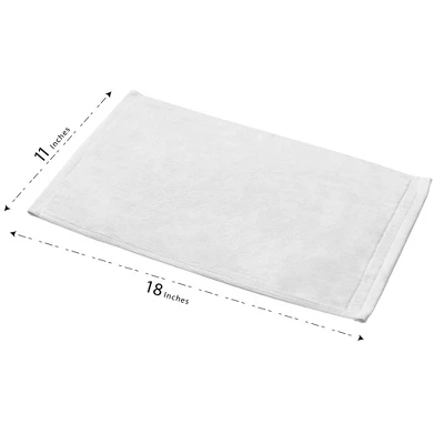 Creative Scents Set of 2 White Fingertip Monogrammed Towels, Black Embroidered Creative Scents Set Of 2 White Fingertip Monogrammed Towels, Black Embroidered -Bathroom Products Store GUEST e2c45376 6432 4062 9a37 0fa667375719