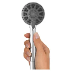 EcoFlow Hand Held Shower Head 4-mode Chrome- Waterpik -Bathroom Products Store GUEST e348b053 f964 47af b9e7 c1d688c35aea