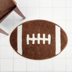 Football Bath Rug - Allure Home Creations -Bathroom Products Store GUEST e42c0715 951f 45dc 8449 83fb48812764