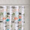 Fish Shower Curtain Green/White -Bathroom Products Store GUEST e453e28f 3cc7 49ee befe 5e343baf85d7