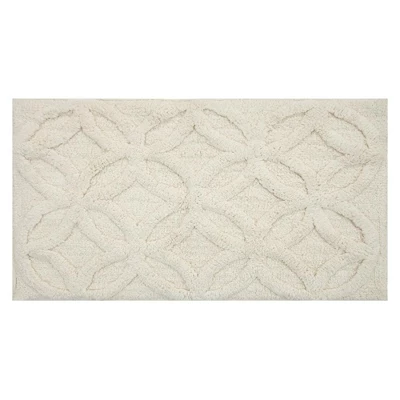 Arch Bath Rug 220 GSF Soft Plush Cotton Non Skid Back Ivory By Knightsbridge Arch Bath Rug 220 GSF Soft Plush Cotton Non Skid Back Ivory By Knightsbridge -Bathroom Products Store GUEST e566a766 442d 4219 9c0c df49673d7532