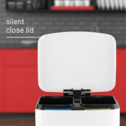 Happimess Marco Rectangular 10.5-Gallon Double Bucket Trash Can With Soft-Close Lid 7 Happimess Marco Rectangular 10.5-Gallon Double Bucket Trash Can With Soft-Close Lid -Bathroom Products Store GUEST e5b81f88 5037 441b 9a46 0633ab0f61a7