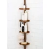 4 Tier Tension Corner Shower Caddy Bronze - Bath Bliss