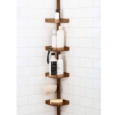 4 Tier Tension Corner Shower Caddy Bronze - Bath Bliss 4 Tier Tension Corner Shower Caddy Bronze - Bath Bliss -Bathroom Products Store GUEST e6440b97 fb20 415c 92f5 051abdc8a12c