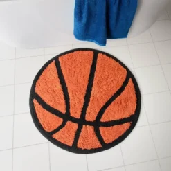 Basketball Bath Rug - Allure Home Creations -Bathroom Products Store GUEST e7c4c3fa 5b0f 4366 8c63 b8cb4506a2bf