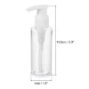 Unique Bargains Holiday Airport Refillable Lotion Dispenser Containers Set Clear 100mL 3 Packs 2 Unique Bargains Holiday Airport Refillable Lotion Dispenser Containers Set Clear 100mL 3 Packs -Bathroom Products Store GUEST eb47eac2 3d93 48dd 9c09 34dee38210f9