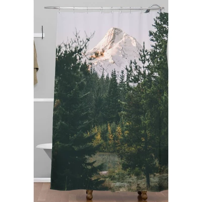 Hannah Kemp Mount Hood XV Shower Curtain Green - Deny Designs Hannah Kemp Mount Hood XV Shower Curtain Green - Deny Designs -Bathroom Products Store GUEST ebc99eed a7ae 41b0 8f71 f07a77659d13