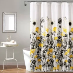 Zuri Flora Shower Curtain - Lush Décor -Bathroom Products Store GUEST ecb121f6 d337 4ab1 9938 66ca8c3a9500