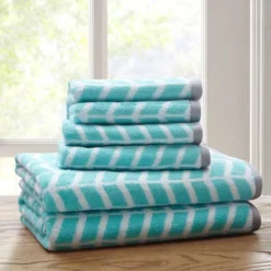 6pc Jacquard Bath Towel Set 4 6pc Jacquard Bath Towel Set -Bathroom Products Store GUEST ee697a1b f086 41c9 996c e0feee4479e7