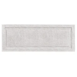 MDesign Soft Microfiber Polyester Rug, Non-Slip Spa Mat/Runner -Bathroom Products Store GUEST efacead2 0cd6 4c1c af83 71e3b76bc0e2