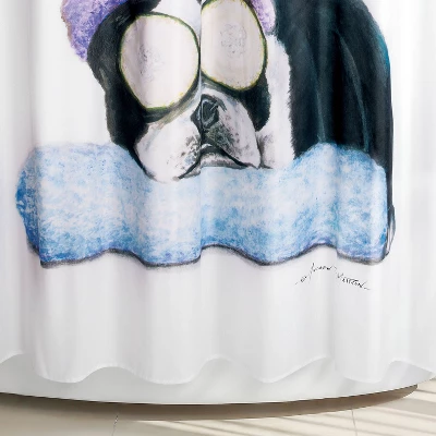 Frenchie Spa Shower Curtain - Allure Home Creations Frenchie Spa Shower Curtain - Allure Home Creations -Bathroom Products Store GUEST f0c301a4 ff70 453e ac58 15e0709c7510