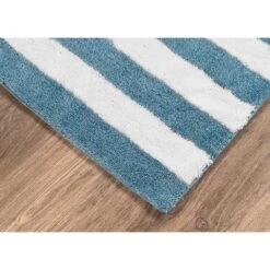 2pc Striped Washable Bathroom Rug Set Basin Blue/White - Garland Rug 5 2pc Striped Washable Bathroom Rug Set Basin Blue/White - Garland Rug -Bathroom Products Store GUEST f0f89d4a ecdb 4e92 969c fae181de3ab0