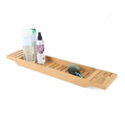 Bamboo Bathroom Organizer Brown - Mind Reader -Bathroom Products Store GUEST f134c85a 61b9 44aa 8306 2b9cc5574f70