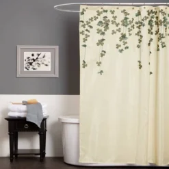 Flower Drops Shower Curtain - Lush Décor -Bathroom Products Store GUEST f17df3b0 8098 4d16 a493 e2f41cfe8888