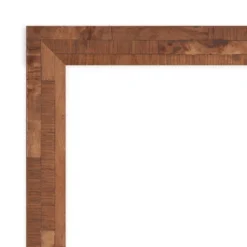 41" X 30" Non-Beveled Fresco Wood Bathroom Wall Mirror Light Pecan Brown - Amanti Art 3 41" X 30" Non-Beveled Fresco Wood Bathroom Wall Mirror Light Pecan Brown - Amanti Art -Bathroom Products Store GUEST f29ce1db 6855 4704 b40d 4c7abe8877c8