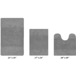 Granada Collection 100% Cotton Tufted 3 Piece Bath Rug Set - Better Trends -Bathroom Products Store GUEST f398fc44 5773 417d 936b ecddc0ce6d34