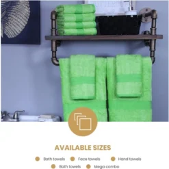 Plush And Highly Absorbent Greenbury Rayon From Bamboo And Cotton Blend Plush And Durable Modern Assorted 6-Piece Towels Set By Blue Nile Mills 7 Plush And Highly Absorbent Greenbury Rayon From Bamboo And Cotton Blend Plush And Durable Modern Assorted 6-Piece Towels Set By Blue Nile Mills -Bathroom Products Store GUEST f5915eaa 1bdd 4c81 b9c6 d817eb797552