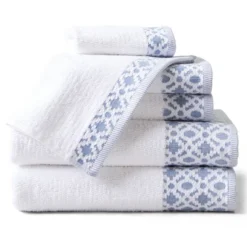 Market & Place Turkish Cotton Luxury 6-Piece Bath Towel Set -Bathroom Products Store GUEST f7514890 9ebc 43ee 8f06 a557bfdcab3c