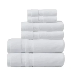 6pc Plume Cotton Feather Touch Antimicrobial Bath Towel Set - Beautyrest -Bathroom Products Store GUEST f77b163a 1e02 400d b675 bdd68c3451e5