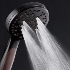 High Pressure 6 Setting Luxury Handheld Shower Head With Extra Wall Bracket Oil Rubbed Bronze - Aquabar 4 High Pressure 6 Setting Luxury Handheld Shower Head With Extra Wall Bracket Oil Rubbed Bronze - Aquabar -Bathroom Products Store GUEST f84df6d4 6298 400f b818 06f77f8b7c4b