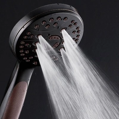 High Pressure 6 Setting Luxury Handheld Shower Head with Extra Wall Bracket Oil Rubbed Bronze - Aquabar High Pressure 6 Setting Luxury Handheld Shower Head With Extra Wall Bracket Oil Rubbed Bronze - Aquabar -Bathroom Products Store GUEST f84df6d4 6298 400f b818 06f77f8b7c4b