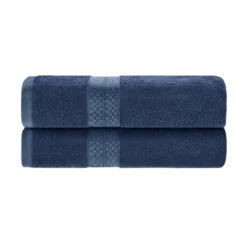 Plush And Absorbent Rayon From Bamboo And Cotton 2-Piece 30" X 54" Bath Towel Set By Blue Nile Mills -Bathroom Products Store GUEST fb4105ec a307 49bc a414 ba25cea3242f