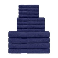Modern Eco-Friendly Cotton Absorbent 12-Piece Assorted Towel Set - Blue Nile Mills 9 Modern Eco-Friendly Cotton Absorbent 12-Piece Assorted Towel Set - Blue Nile Mills -Bathroom Products Store GUEST fce11e8a 2500 4e4e a38d 7f1ca1c68f60