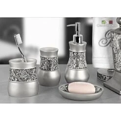 Creative Scents Silver Brushed Nickel Toothbrush Holder 6 Creative Scents Silver Brushed Nickel Toothbrush Holder -Bathroom Products Store GUEST ff214c36 4c39 4198 b1cb 36ae8aa266f1